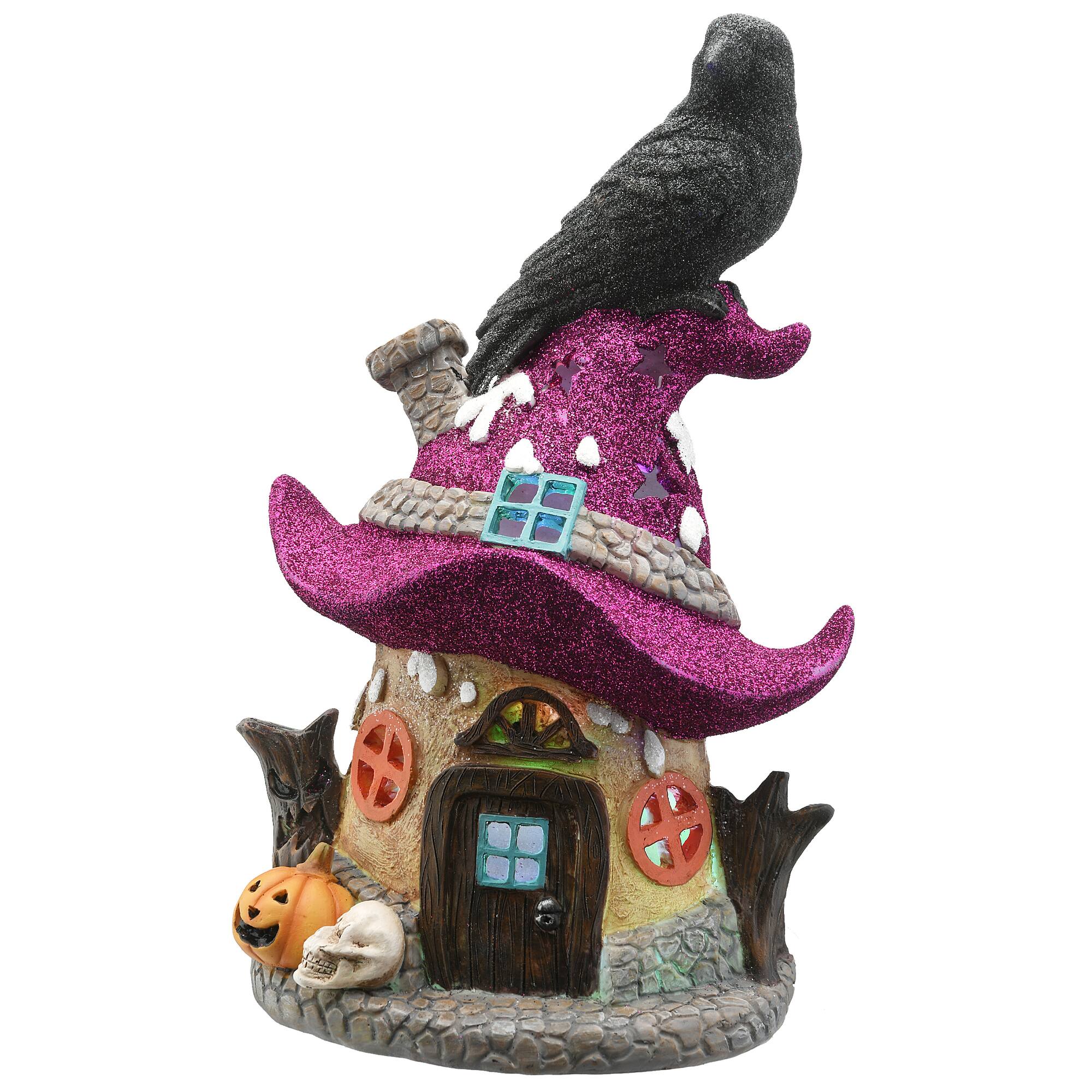 10" Purple LED Hat Haunted House